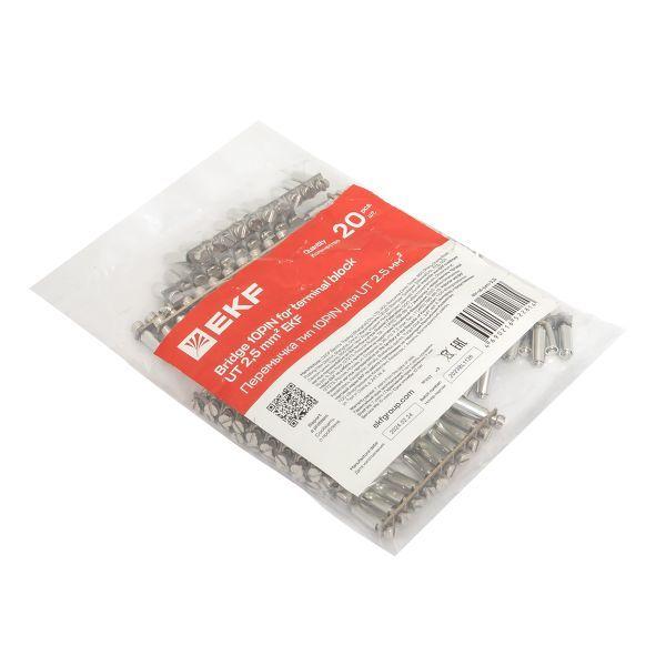  Перемычка тип 10PIN для UT 2.5кв.мм EKF scr-ut-jum-2.5 фото в каталоге от BTSprom.by