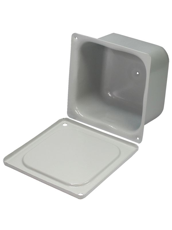 коробка протяжная у994му3 (порошок) 110х110х81 ip31 электротехник et008836 от BTSprom.by