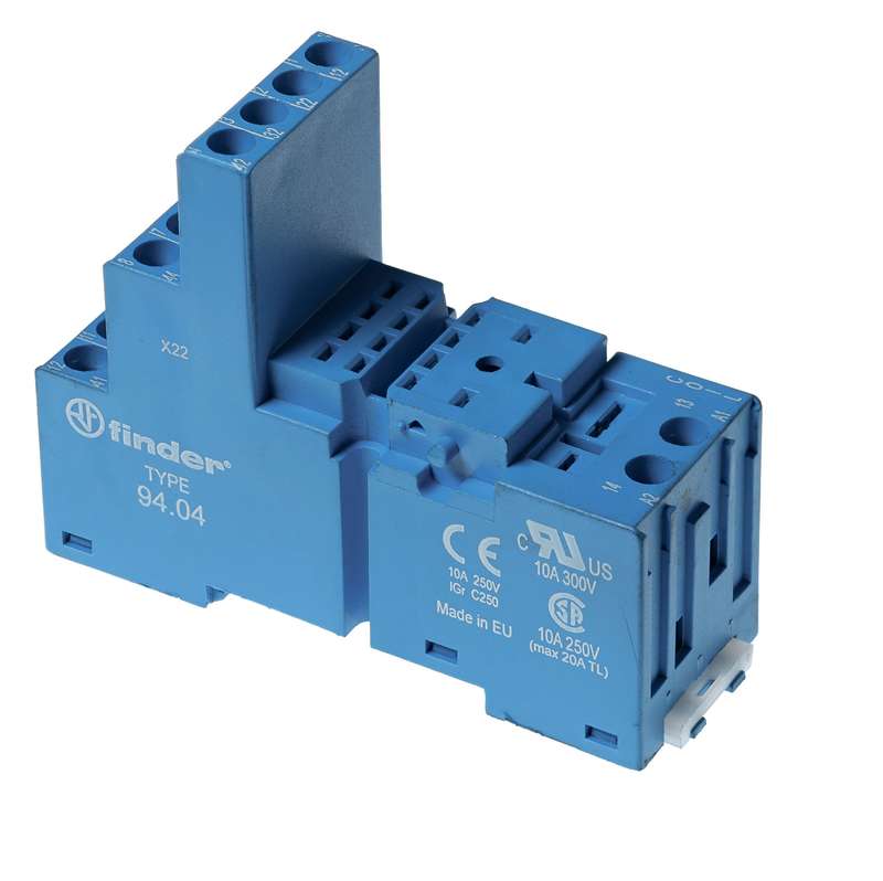 розетка для реле 55.32/55.34 винт. клеммы finder 9404sma от BTSprom.by