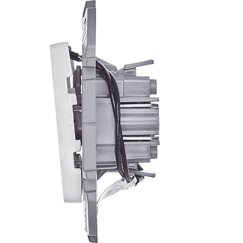  Переключатель 1-кл. Inspiria 10А IP20 250В 10AX с подсветкой/индикацией механизм бел. IEK 673660 фото в каталоге от BTSprom.by