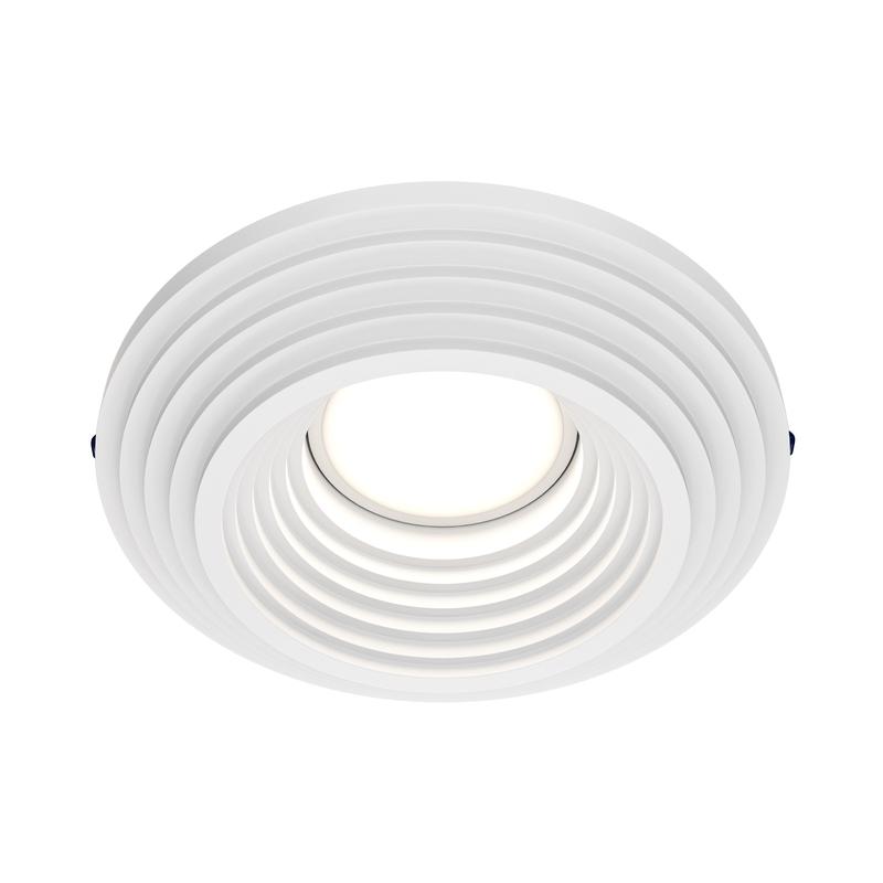 светильник gyps modern 10вт gu10 встраив. maytoni dl004-1-01-w-1 от BTSprom.by