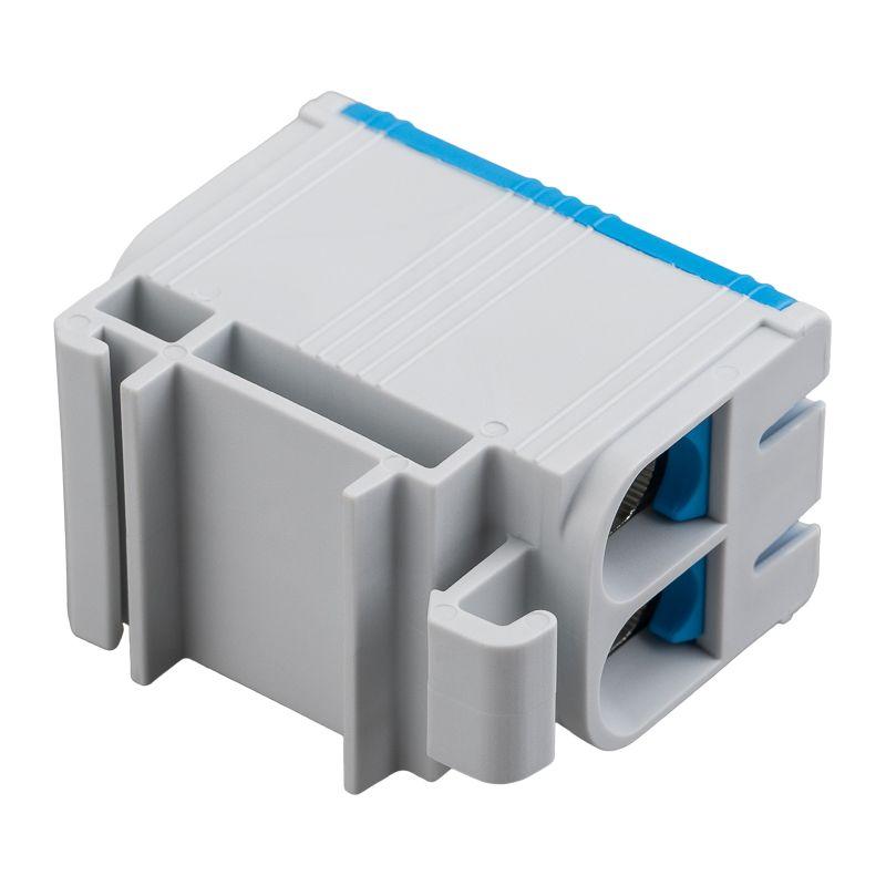  Клемма вводная силовая распределительная КВС 6-50кв.мм 2-рядная син. Rexant 11-2113 фото в каталоге от BTSprom.by