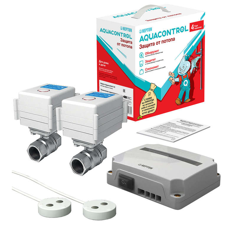 система защиты от протечки aquacontrol 1/2 neptun 100037060700 от BTSprom.by