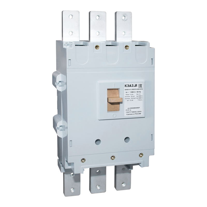 выключатель автоматический ва56-41-301810 1000а 690ac нр230ac/220dc ухл3 кэаз 293738 от BTSprom.by