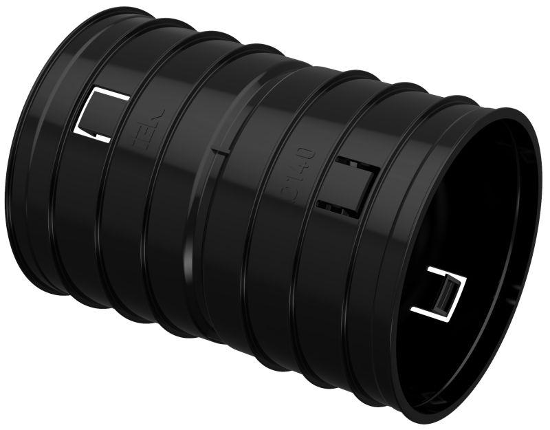 муфта соединительная для двустенной трубы d140мм iek cta12d-m140-k02-r от BTSprom.by