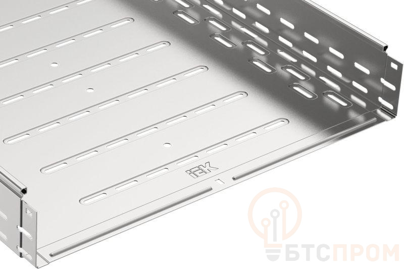 Лоток листовой перфорир. 500х100 L2000 сталь 1.2мм оцинк. IEK CLP10-100-500-2 фото в каталоге от BTSprom.by Лоток листовой перфорир. 500х100 L2000 сталь 1.2мм оцинк. IEK CLP10-100-500-2 фото в каталоге от BTSprom.by