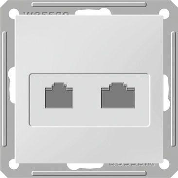 розетка компьютерная 2-м сп w59 rj45 кат.5e механизм бел. se rsi-251kk5e-1-86 от BTSprom.by