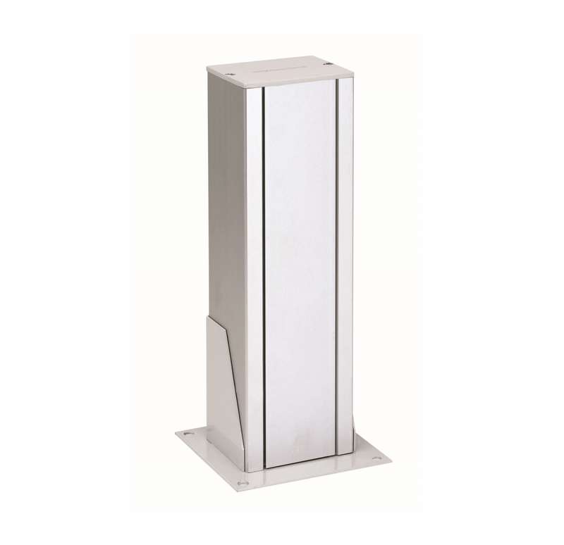 мини-колонна 1-сторонняя на 7-мод. к45 360х70х60мм simon connect алюм. alk117-8 от BTSprom.by