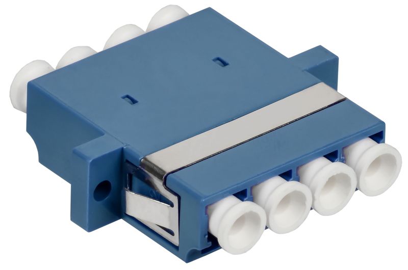 адаптер оптический проходной lc-quad os2 upc itk fc-lcq-upc-09 от BTSprom.by
