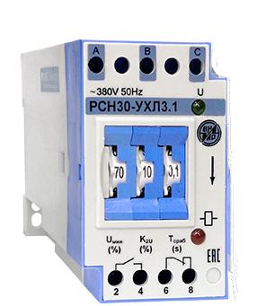 реле контроля трехфазного напряжения рсн-30 220в 50гц. защ. вниир a8120-77135730 от BTSprom.by