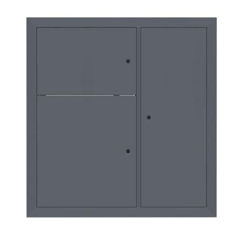 щит этажный до 4 кв. без окон ral7024 (1000х950х150) proxima ekf mb29-v-bo-ral7024 от BTSprom.by