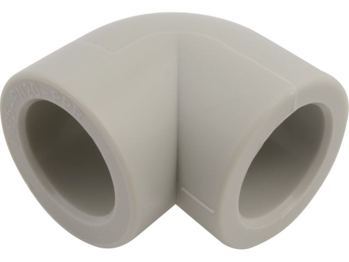 колено пп 25х90 сер. fv plast aa202025000 от BTSprom.by