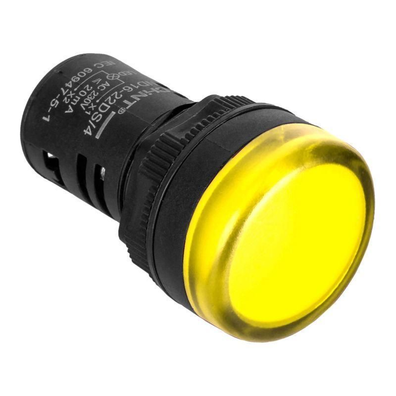 индикатор nd16-22ds/4 желт. ac 230в (r) chint 593150 от BTSprom.by