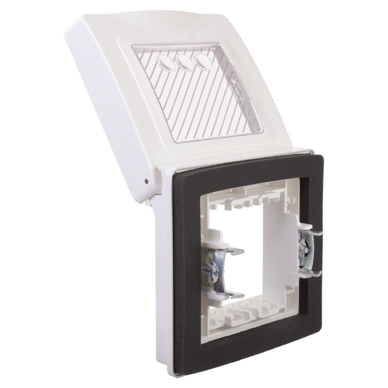  Рамка 2мод. СП Avanti "Белое облако" IP55 DKC 4400922 фото в каталоге от BTSprom.by