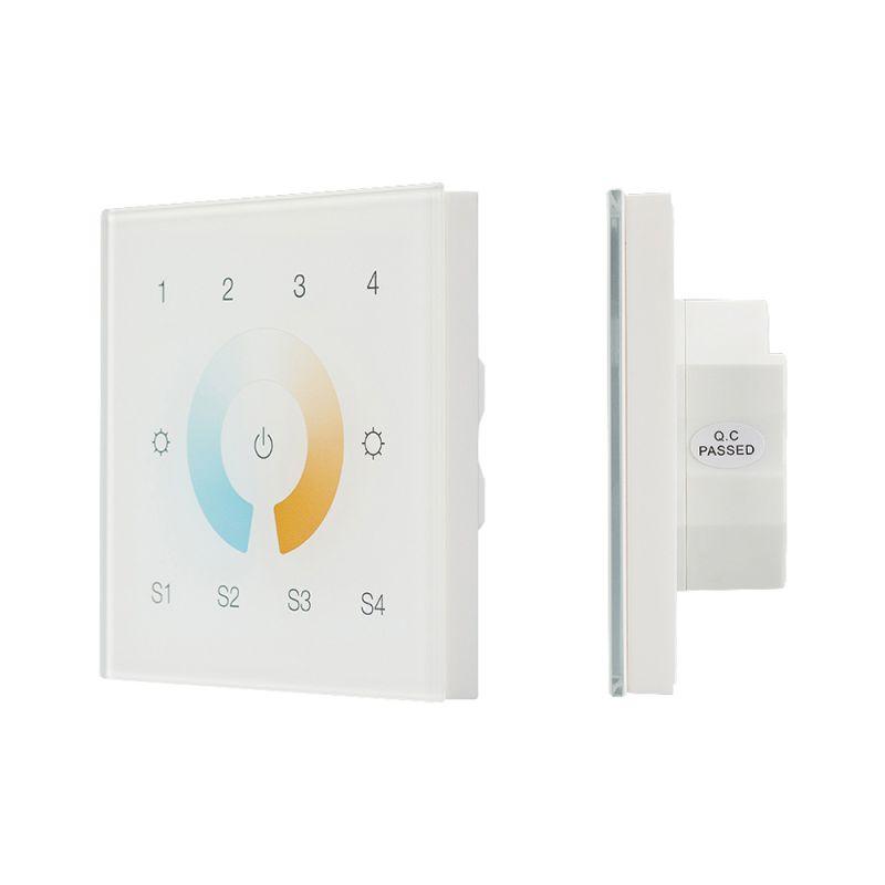 панель сенсорная dali-901-11-4g-4sc-mix-dt8-in white (bus/230в) (ip20 пластик) intelligent arlight 037198 от BTSprom.by