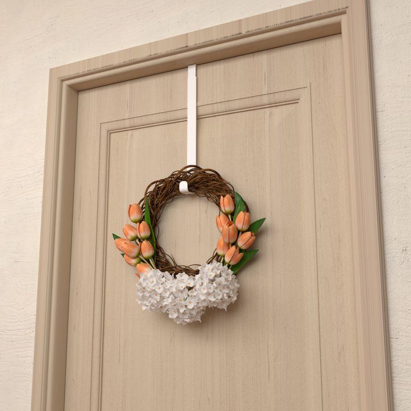  Держатель для венка на межкомнатную дверь регулир. бел. Rexant 38-0721 фото в каталоге от BTSprom.by