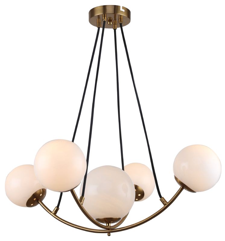 люстра dina 4099-305 5хe14 40вт дизайн rivoli б0055477 от BTSprom.by