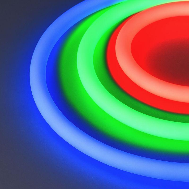лента светодиодная wave-top-a240-18x15mm 24в rgb 10вт/м ip54 wire x1 вывод прямой герметичная (уп.5м) arlight 052417 от BTSprom.by