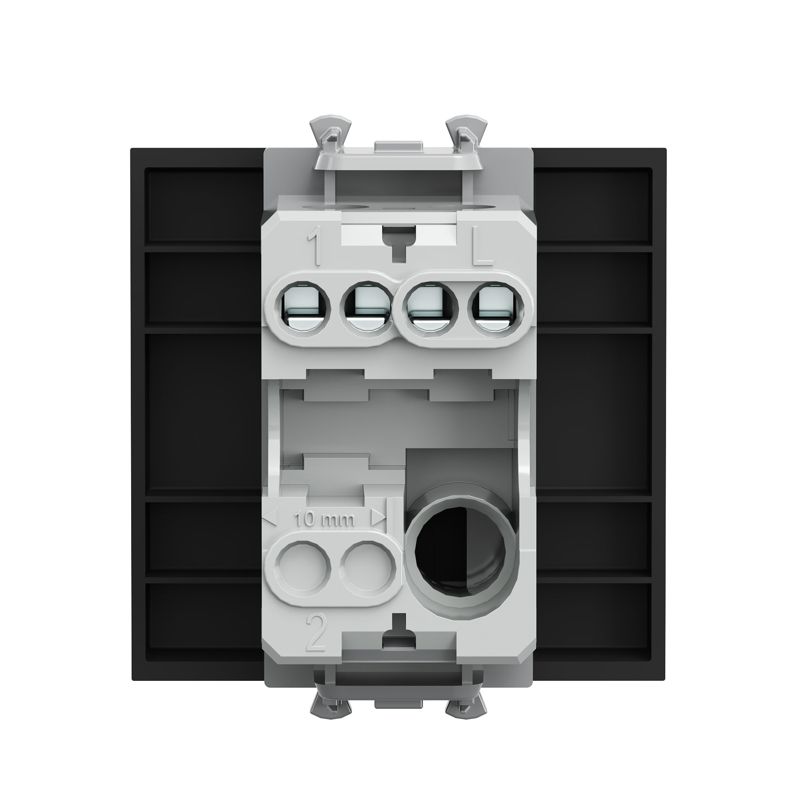  Кнопка модульная 1-кл. 2мод. Avanti "Черный матовый" DKC 4412152 фото в каталоге от BTSprom.by