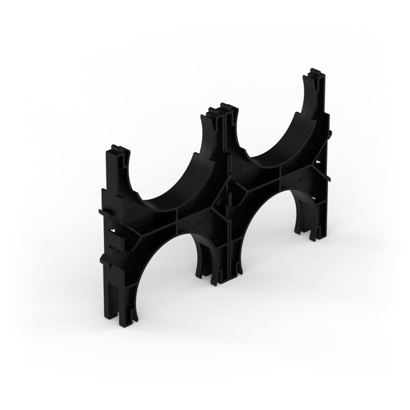 кластер двойной двухсторонний для двустен. труб d110мм промрукав pr13.02571 от BTSprom.by