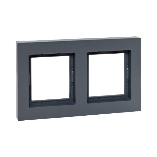 рамка 2-м эпика ip44 пластик графит ekf up1-fpg-02-44 от BTSprom.by