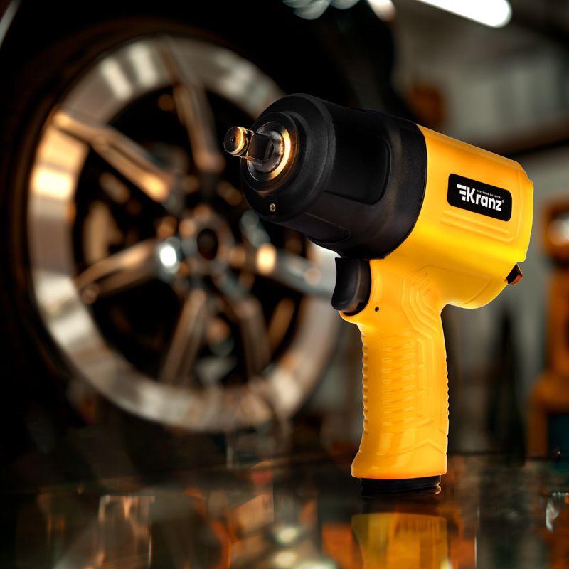  Гайковерт пневматический 1/2дюйм 868Нм Kranz KR-80-0703 фото в каталоге от BTSprom.by