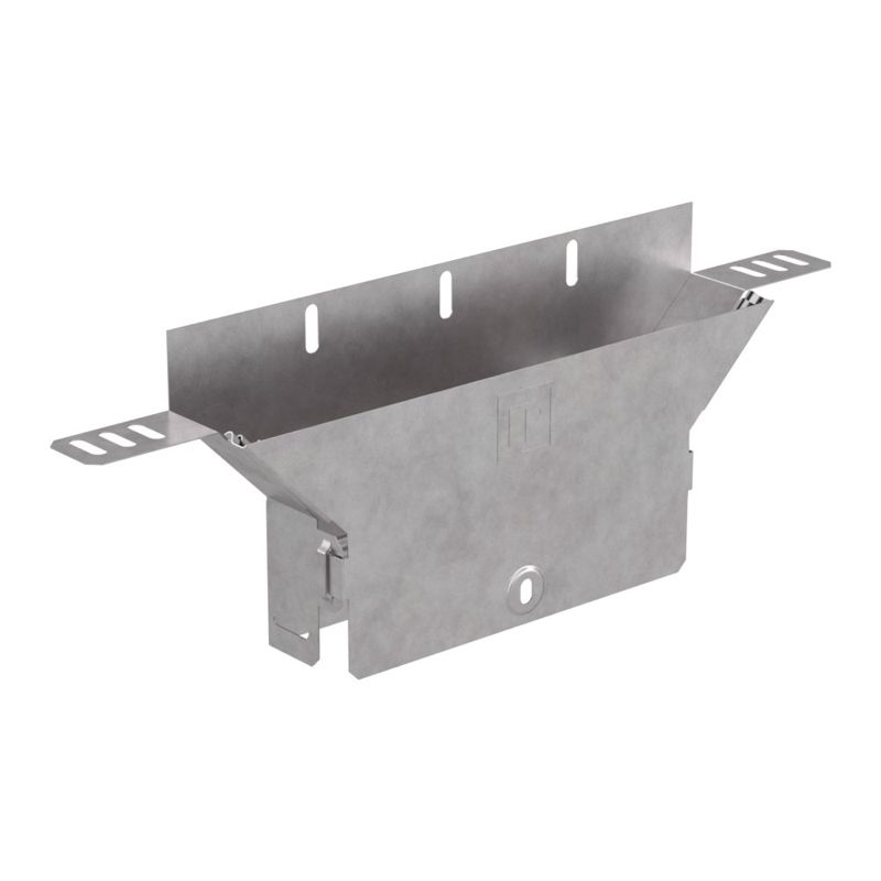 ответвитель для лотка вертикальный 200х50 стандарт с крышкой промрукав pr16.0940 от BTSprom.by