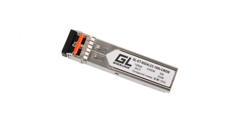 модуль sfp cwdm 1гбит/с два волокна sm 2xlc 1390нм 24db nikomax gl-ot-sg24lc2-1390-cwdm от BTSprom.by