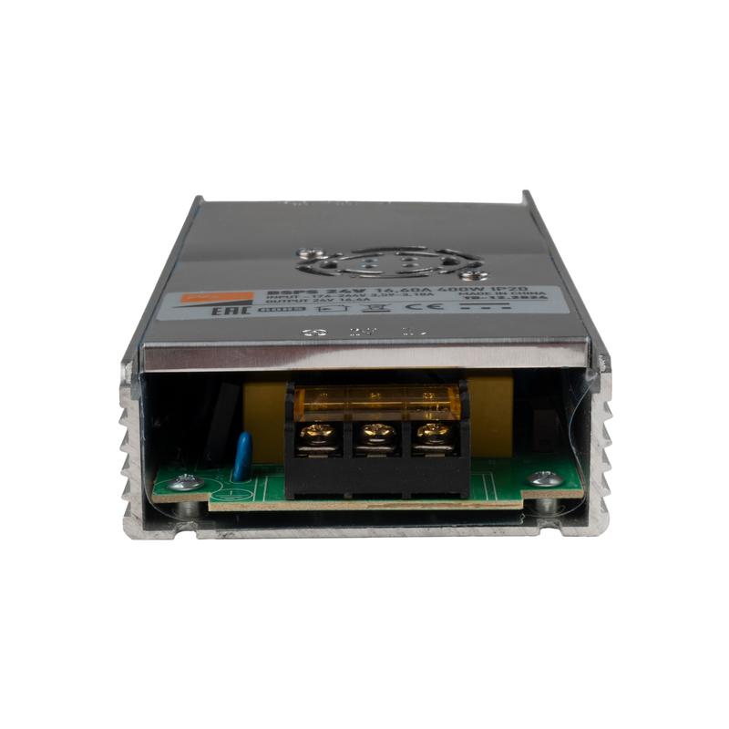  Блок питания для светодиодной ленты BSPS 24В 16.6А 400Вт IP20 метал. Pro+ JazzWay 5046153 фото в каталоге от BTSprom.by