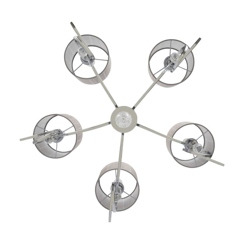  Люстра Bertrand 40Вт E14х5 IP20 Freya FR5906-PL-05-CH фото в каталоге от BTSprom.by