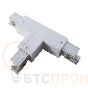  Соединитель Т-образный левый (внешний) белый VARTON V4-R4-00.0011.TRK-0001 фото в каталоге от BTSprom.by