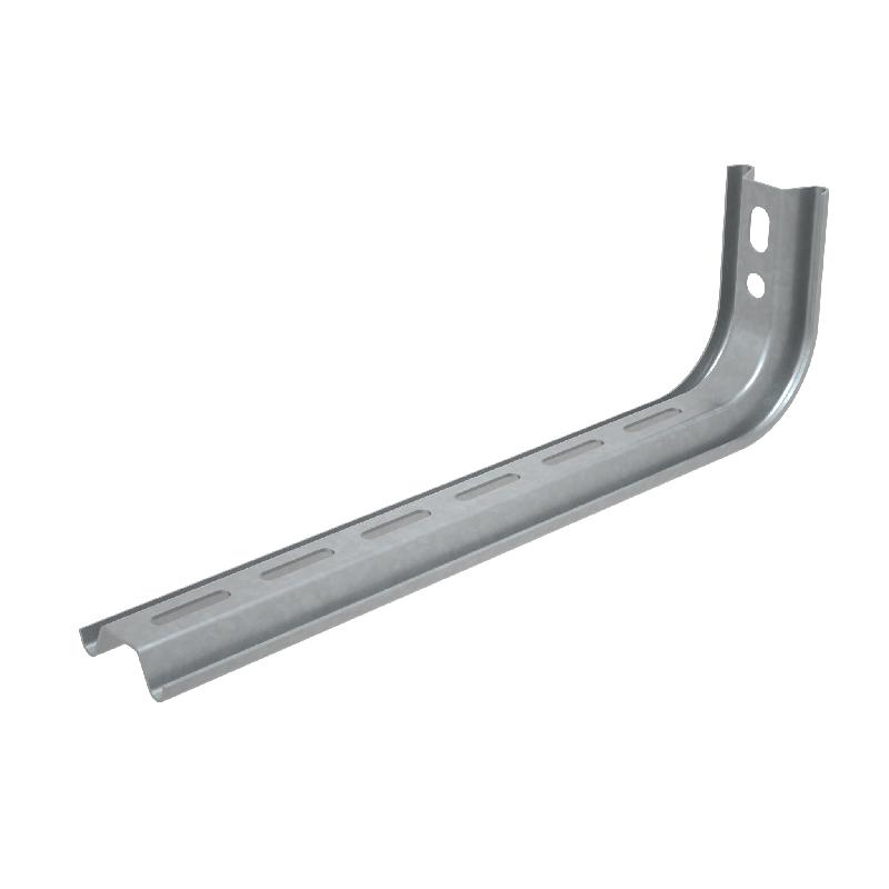 Консоль L-образная KSL300 INOX304 осн.300 сталь 2мм КМ LO13498 от BTSprom.by