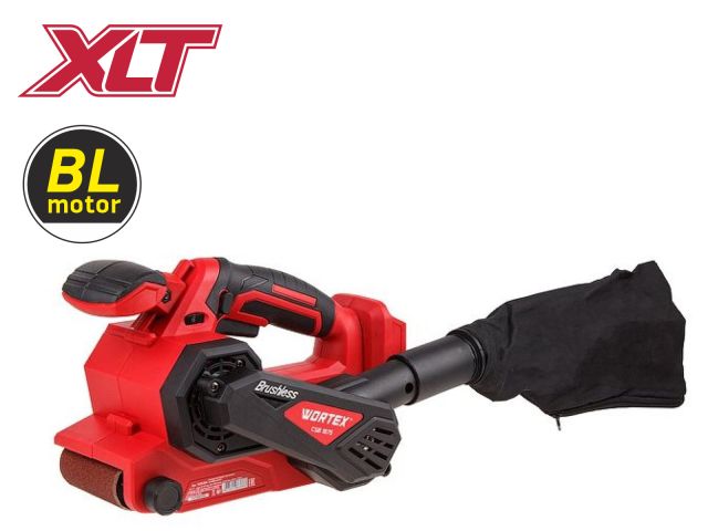 аккум. ленточная шлифмашина wortex csb 1875 в кор. all1 xlt solo бесщет, 18 в, 120-380 м/мин, 457x76 (без акб и з/у, вес нетто 2,74 кг.) 1325366 от BTSprom.by