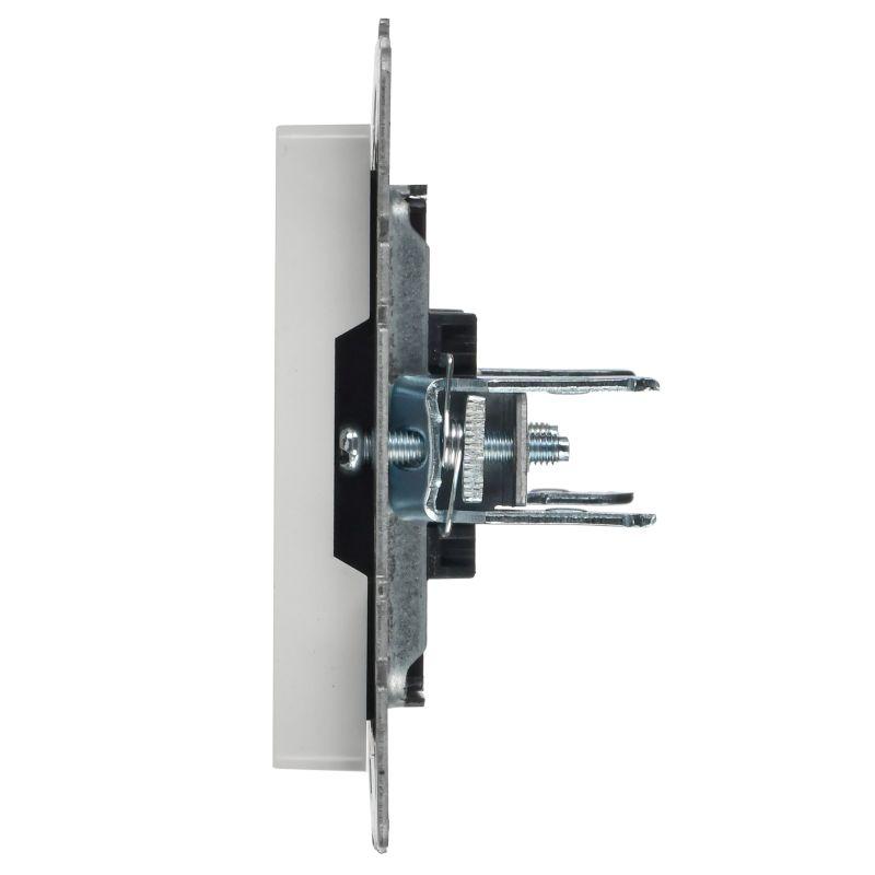  Заглушка с суппортом BRITE МЗ10-БрБ механизм бел. IEK BR-PL10-K01 фото в каталоге от BTSprom.by