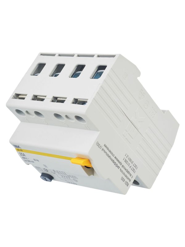  Выключатель дифференциального тока (УЗО) 4п 25А 300мА тип ACS ВД1-63S KARAT IEK MDV12-4-025-300 фото в каталоге от BTSprom.by