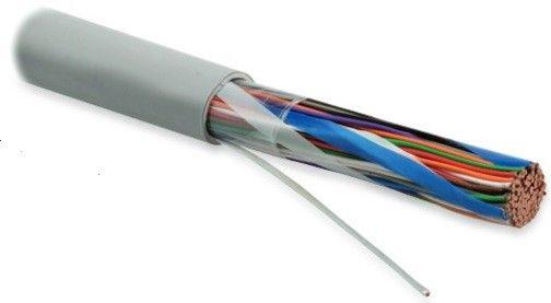 кабель витая пара u/utp кат.3 50 пар 26 awg ож solid pvc -20град.c-+60град.c uutp50-c3-s26-in-pvc-gy сер. hyperline 36546 от BTSprom.by