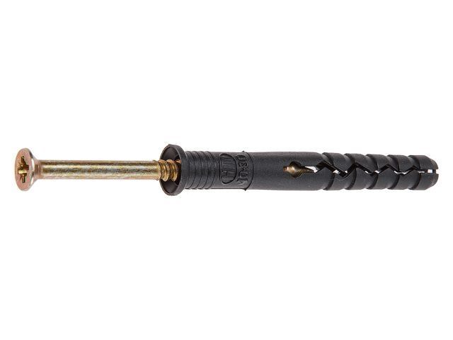 дюбель-гвоздь 10х80 мм полипропилен потай (50 шт) starfix sm-44934-50 от BTSprom.by