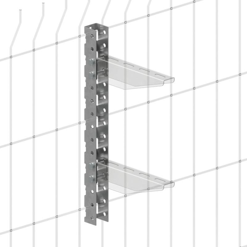 Комплект крепления консоли KBO к сетчатым ограждениям 450мм КМ LO67748 от BTSprom.by