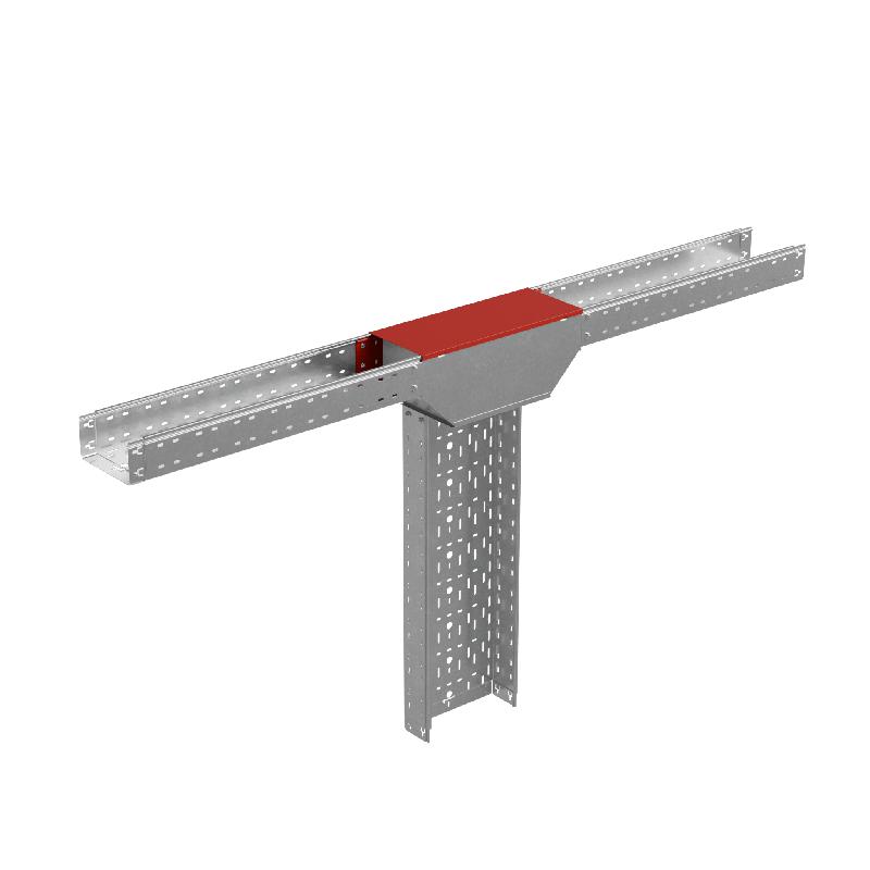 Крышка для ответвителя T-образ. вертикал. переходник с разворотом трассы на 90град. 200-400 "ПЛЮС" (нижняя часть больше исходной) KTDPVplus90-200-400 INOX304 КМ PL6486 фото в каталоге от BTSprom.by