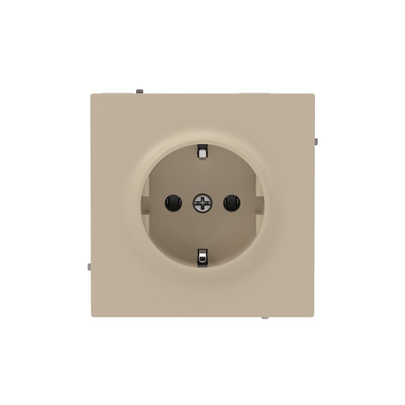 розетка силовая kant 2p+e защ. шторки ванильн. марципан dkc 7015033 от BTSprom.by