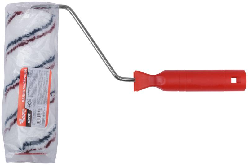  Валик 180мм d40/62мм ворс 11мм бюгель 6мм стержневая система микроволокно КУРС 02557 фото в каталоге от BTSprom.by