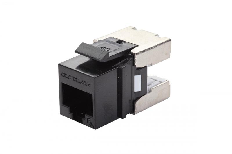 модуль utp кат.6a keystone q-tool черн. eurolan 16b-ua-03bl от BTSprom.by