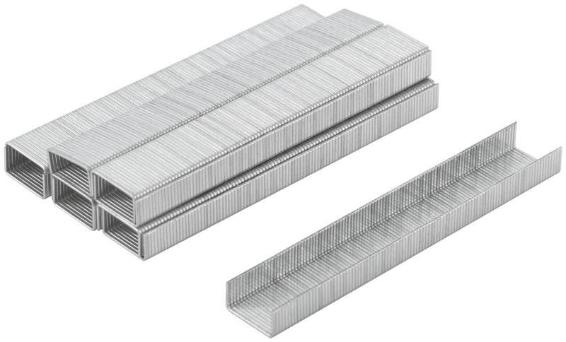 скоба для степлера закален. 11.3х0.7мм 6мм тип 53 узкая (уп.1000шт) mos 31371м от BTSprom.by