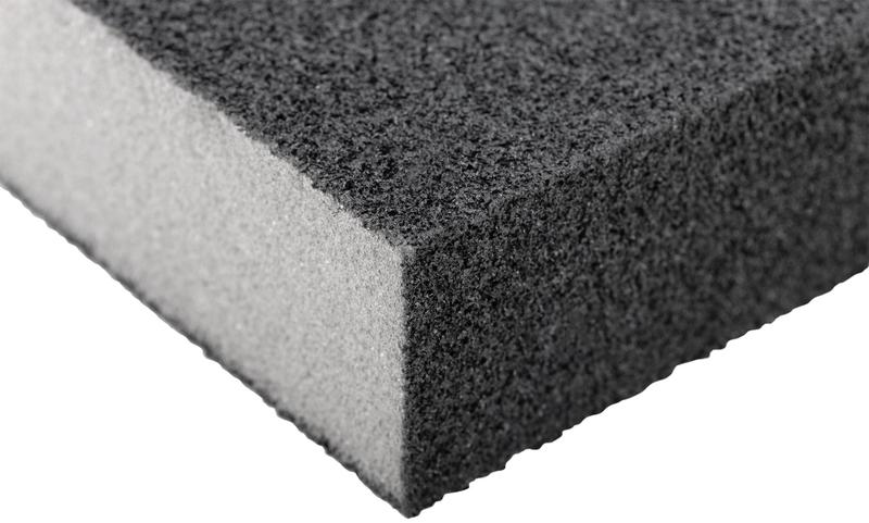  Губка шлифовальная 100х70х25мм Р 60/Р 100 средняя жесткость алюм./оксидная FIT 38367 фото в каталоге от BTSprom.by