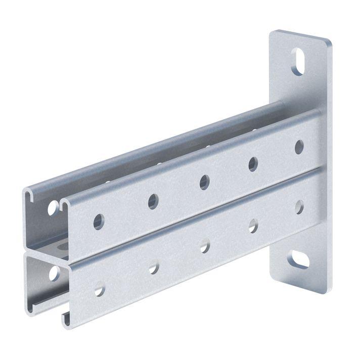 Консоль STRUT двойная 41х41 L550 сталь HDZ гор. оцинк. EKF stkd414155-HDZ от BTSprom.by Консоль STRUT двойная 41х41 L550 сталь HDZ гор. оцинк. EKF stkd414155-HDZ от BTSprom.by