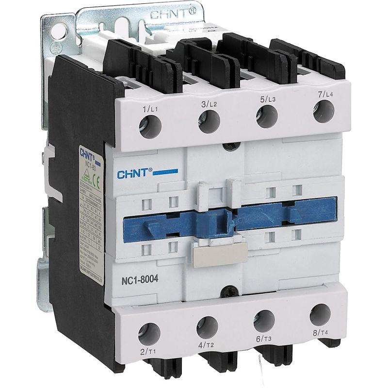 контактор nc1-8004 4п (4но) 80а кат. 230в ac (r) chint 222806 от BTSprom.by