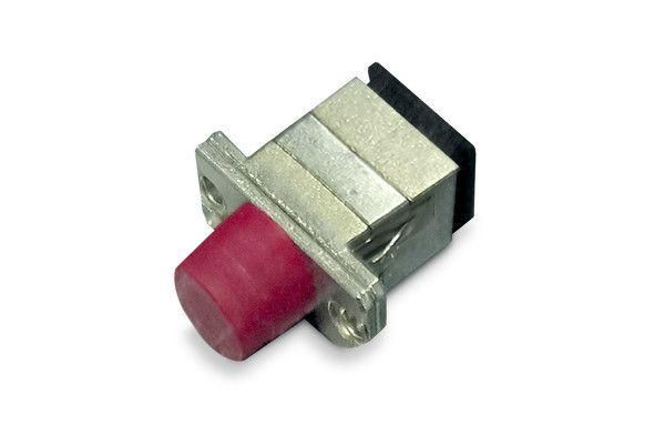 адаптер проходной оптический fa-s11z-fc/sc-n/rd-sl fc-sc sm/mm simplex корпус металл; красн. колпачки hyperline 394264 от BTSprom.by