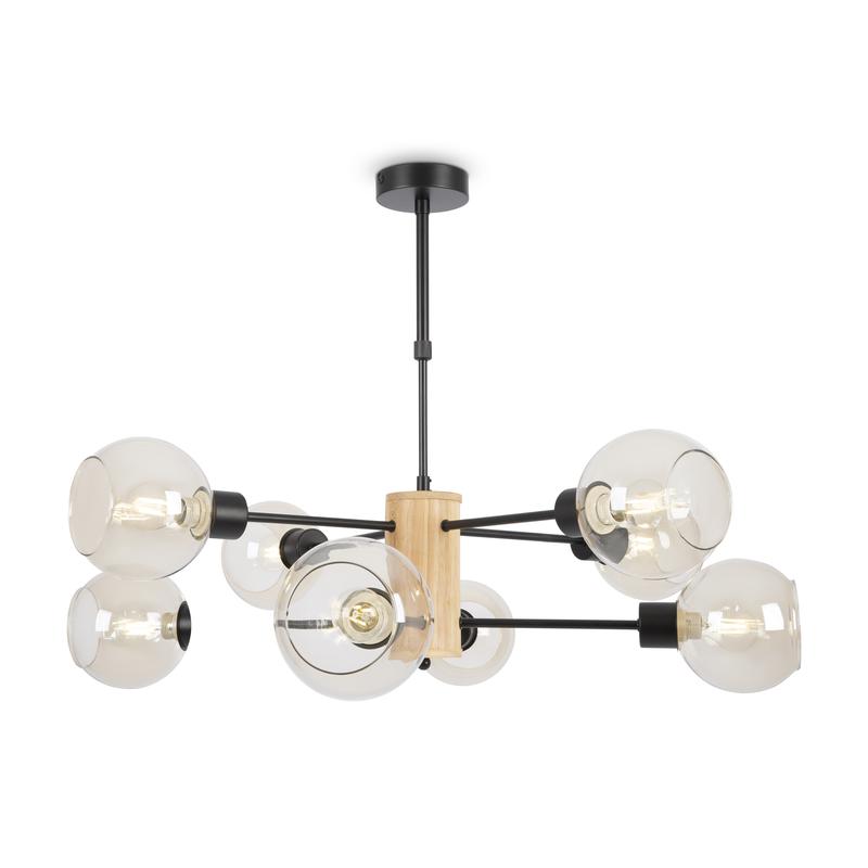 люстра marvin 40вт e14х8 ip20 freya fr5055pl-08b от BTSprom.by