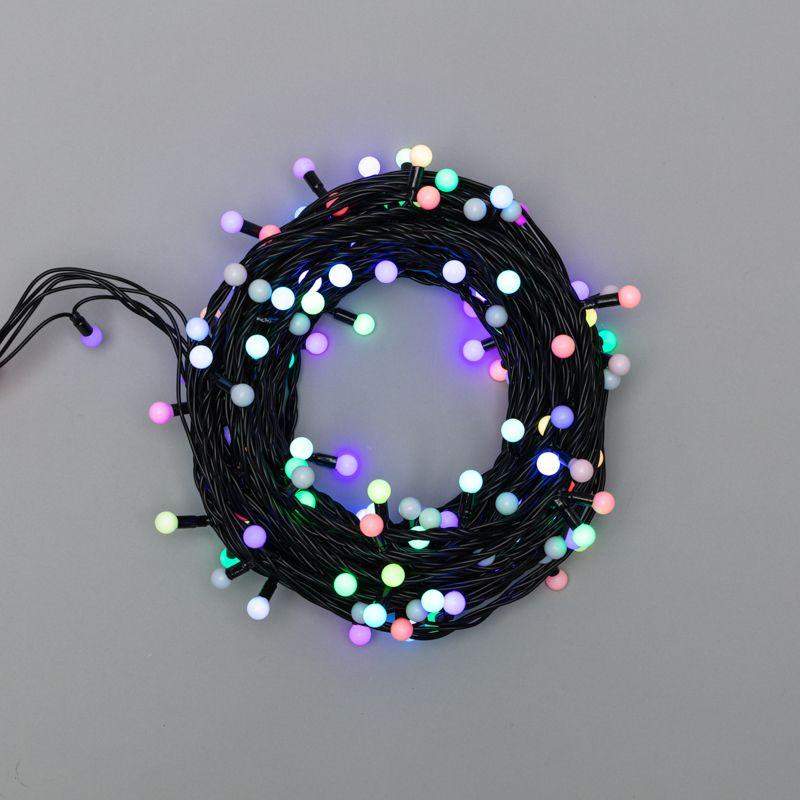 Гирлянда светодиодная "Мультишарики" 20м d13мм 200LED RGB 16Вт 220-240В IP65 провод ПВХ черн. (нужен шнур питания 303-500) Neon-Night 303-509-1 фото в каталоге от BTSprom.by  Гирлянда светодиодная "Мультишарики" 20м d13мм 200LED RGB 16Вт 220-240В IP65 провод ПВХ черн. (нужен шнур питания 303-500) Neon-Night 303-509-1 фото в каталоге от BTSprom.by