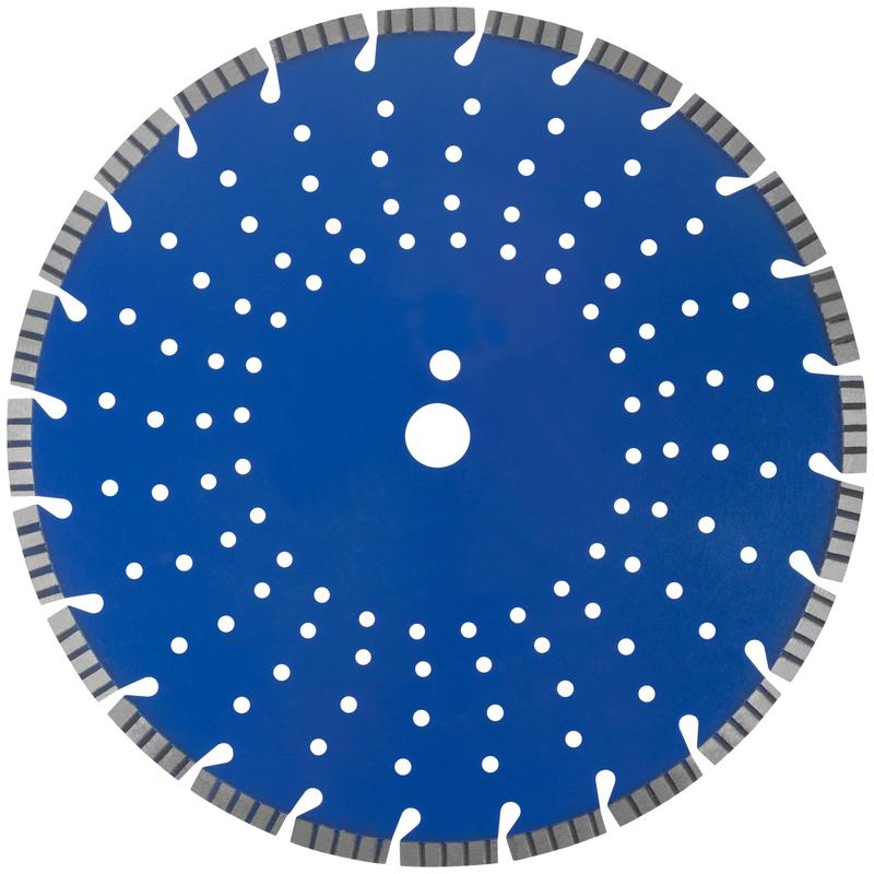  Диск отрезной алмазный сегментный для бетона армированного бетона камня 350х3.2х10х25.4мм сухая и влажная резка FIT 37322 фото в каталоге от BTSprom.by